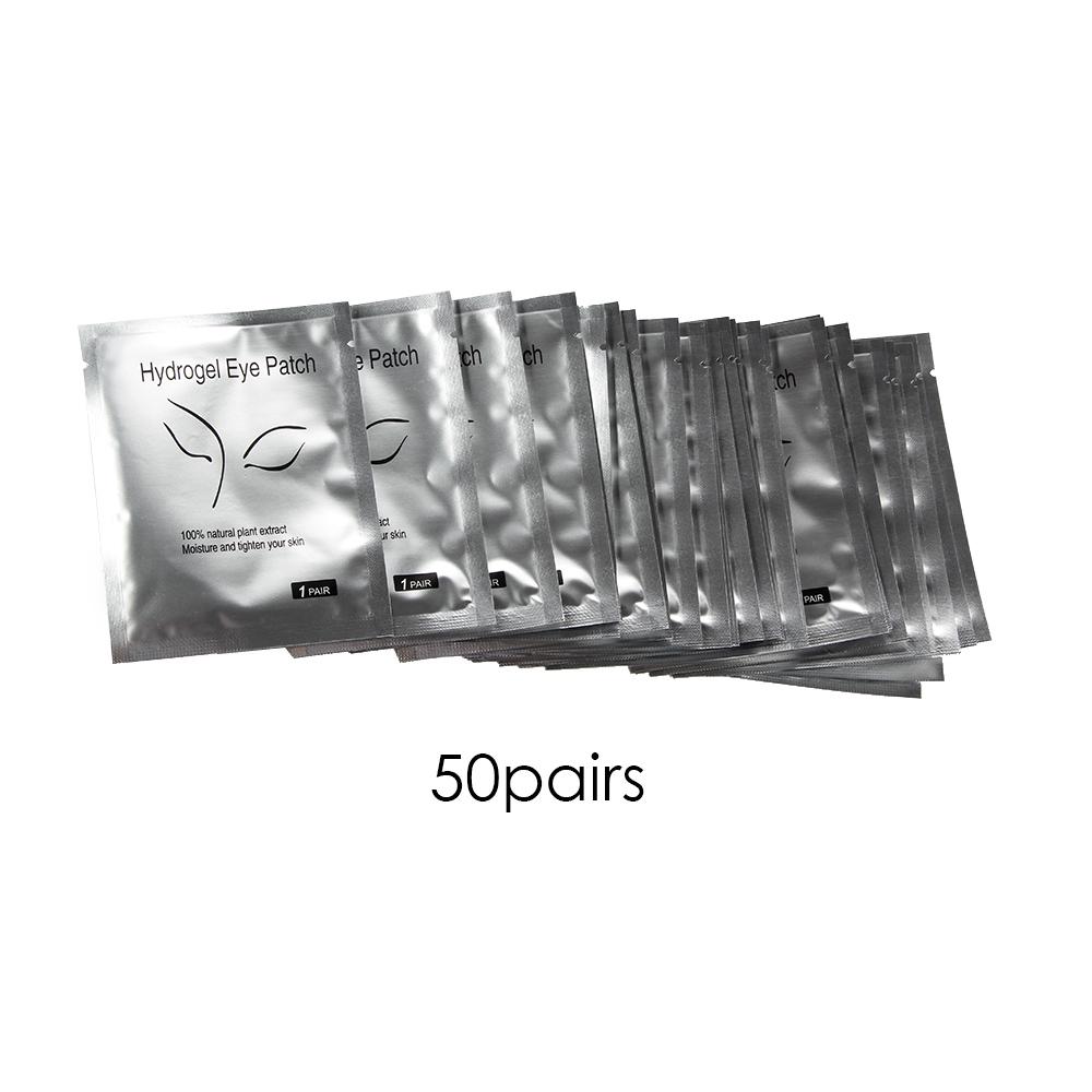 50 Pairs Under Eye Paper Patches Grafted Lash Eyelash Extension Pads Eye Lash Make Up Tools