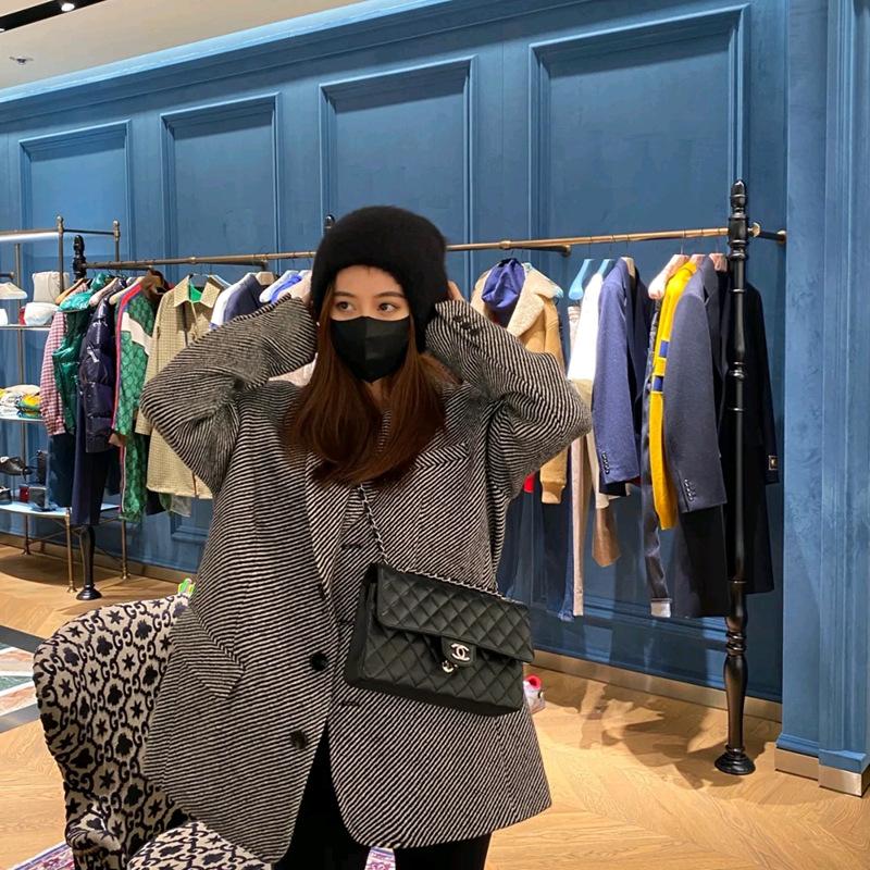 Plush Hat Women's Knitting Hat Wool Hat Winter Hats for Women Men Soft Warm Unisex Cuffed Beanie