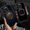 Силиконовый чехол для телефона Bitcoin для IPhone 17 Pro Max 16 15 14 13 12 11 Plus 17 Air