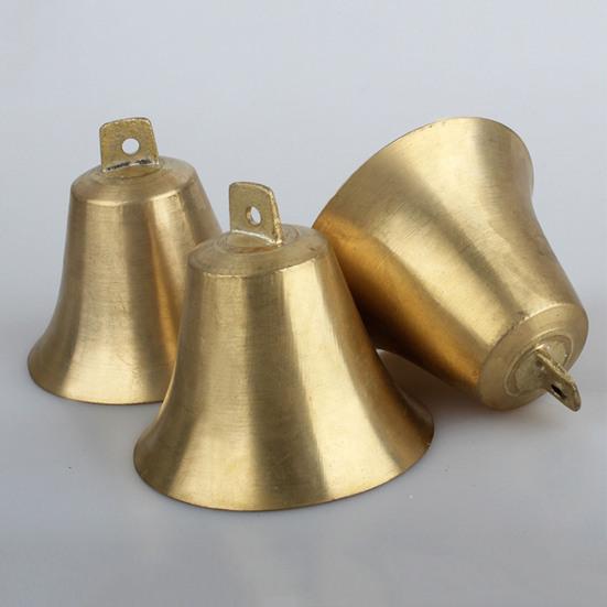 2 шт. Отличные устойчивые к коррозии медные колокольчики для овец в китайском стиле, украшения для лошадей, верблюдов