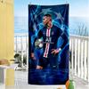 Mbappe Beach Towel Soft Durable Quick-Dry Comfortable Lightweight Suitable for Swimming, Gym, Camping, Yoga Vacation