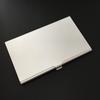 Ultra-Thin Matte Aluminum Business Card Holder with Laser Logo - Portable Gift Box