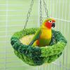 Warm Parrot Cotton Nest Bite Resistant Bird Swing Toy Parrot Birdhouse Bird Cage Swing  Bird Cage