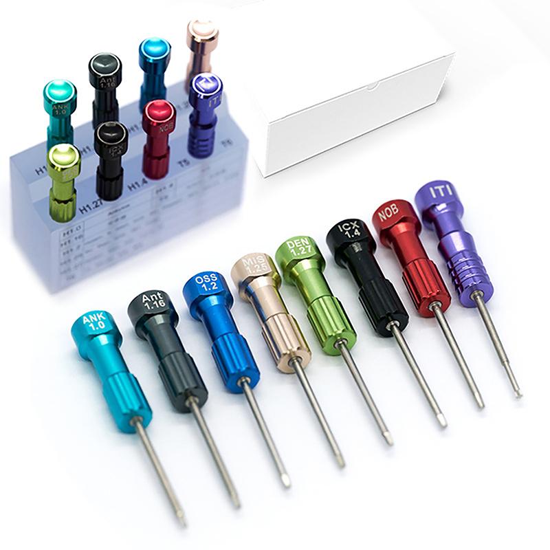 1 шт. Стоматологическая лаборатория Нержавеющая сталь Имплант Отвертка Стоматологический набор инструментов Микроотвертка Стоматологический инструмент