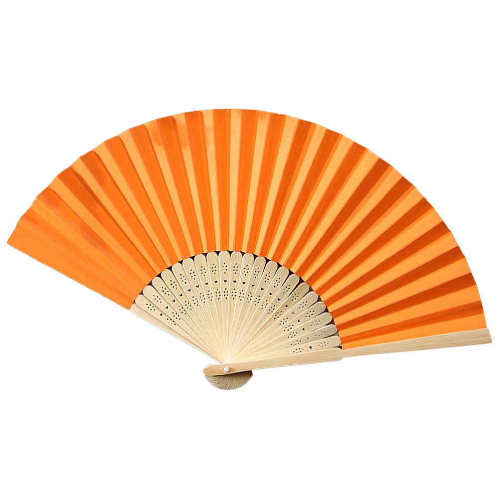 Веер бамбуковый бумажный складной веер для DIY свадебного украшения подарок гостю на свадьбу день рождения летнюю вечеринку