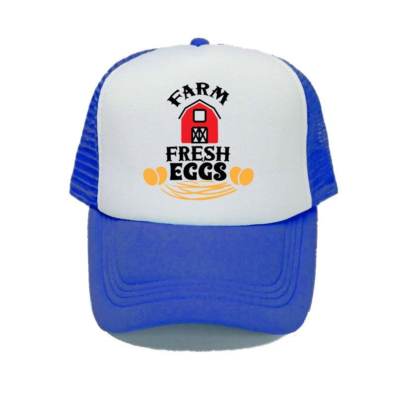 Кепка Snapback для свежих яиц, органическая фермерская яичная шляпа дальнобойщика, регулируемая солнцезащитная шляпа для фермеров и куриц, YY320