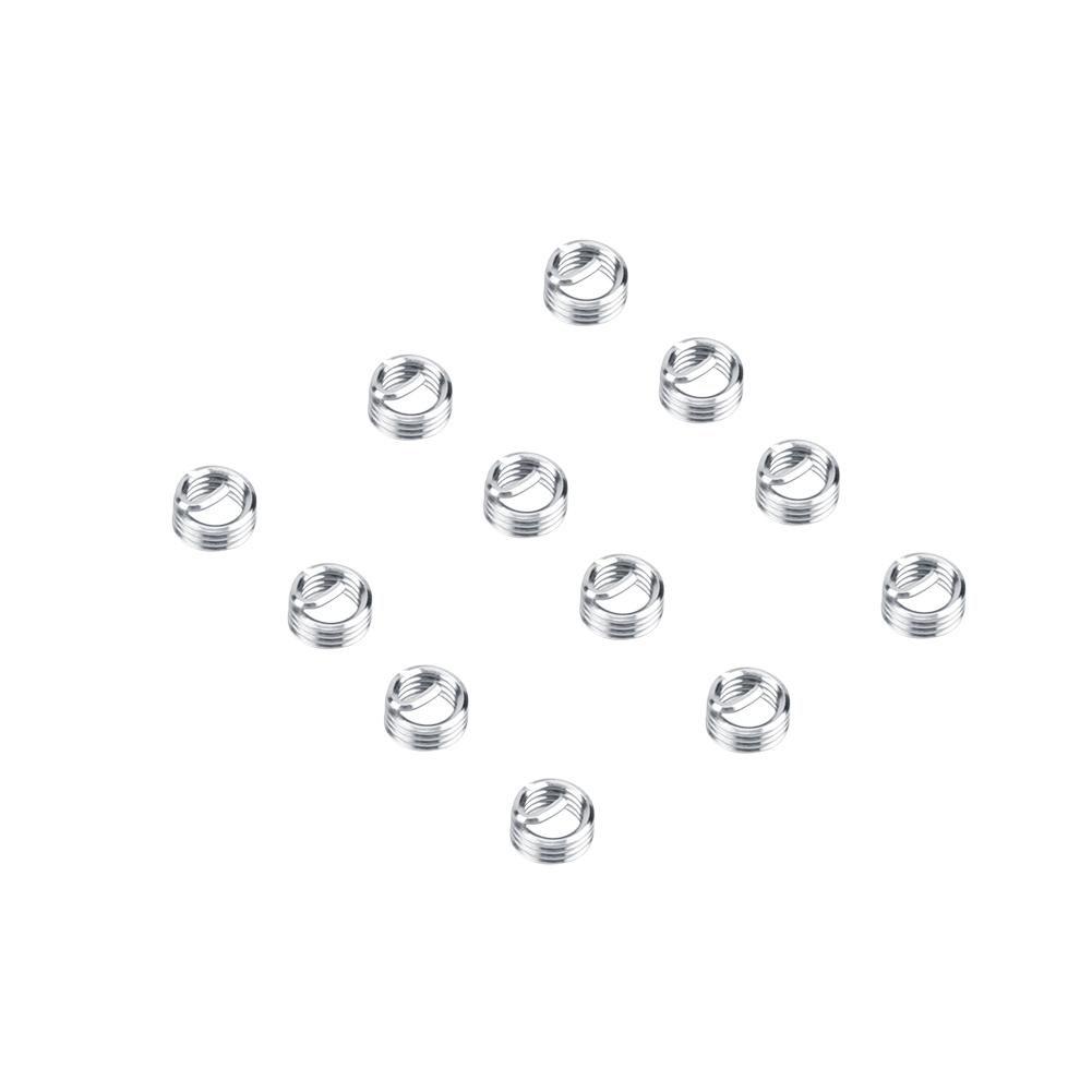 100шт M4 Нержавеющая сталь SS304 Витые вставки со спиральной резьбой