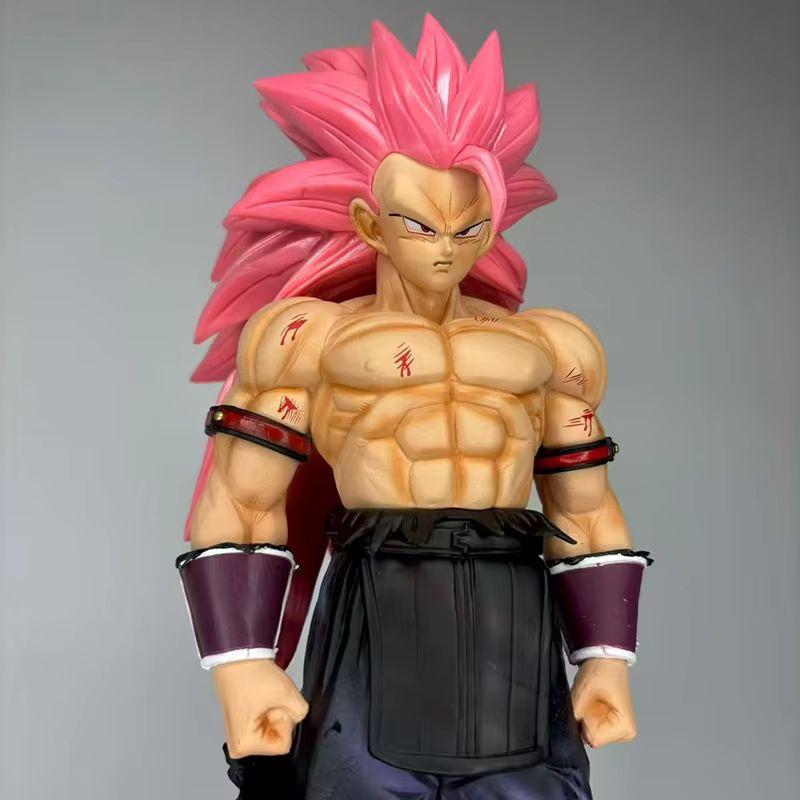 Новые Индивидуальные Dragon Ball Z Shf Супер Сайян Розовый Сон Гоку Черный Замасу Аксессуары для Головы Фигурки Действия Аниме Модель Игрушки