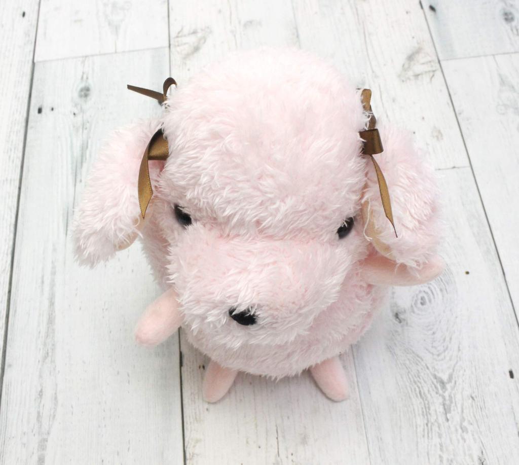 Shinada Global babynature Той-пудель Розовый (M) 12 x 6 x 25см Плюшевая игрушка-животное BNTP-0120P