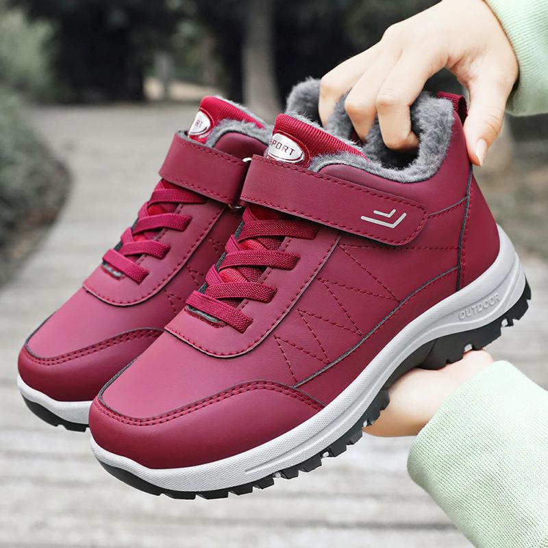 New Snow Boots, Walking Shoes, Ankle Boots, Outdoor Thickened Cotton Shoes