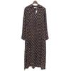 Marimekko Noppa Maisol Dress, Women's, Navy and Brown, Size 34 Dress 34 Navy / BrownUsed