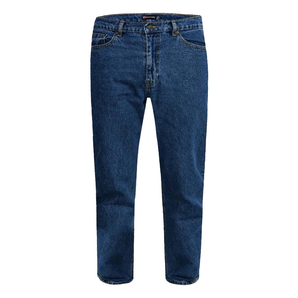 Duke Mens D555 Rockford Comfort Tall Jeans