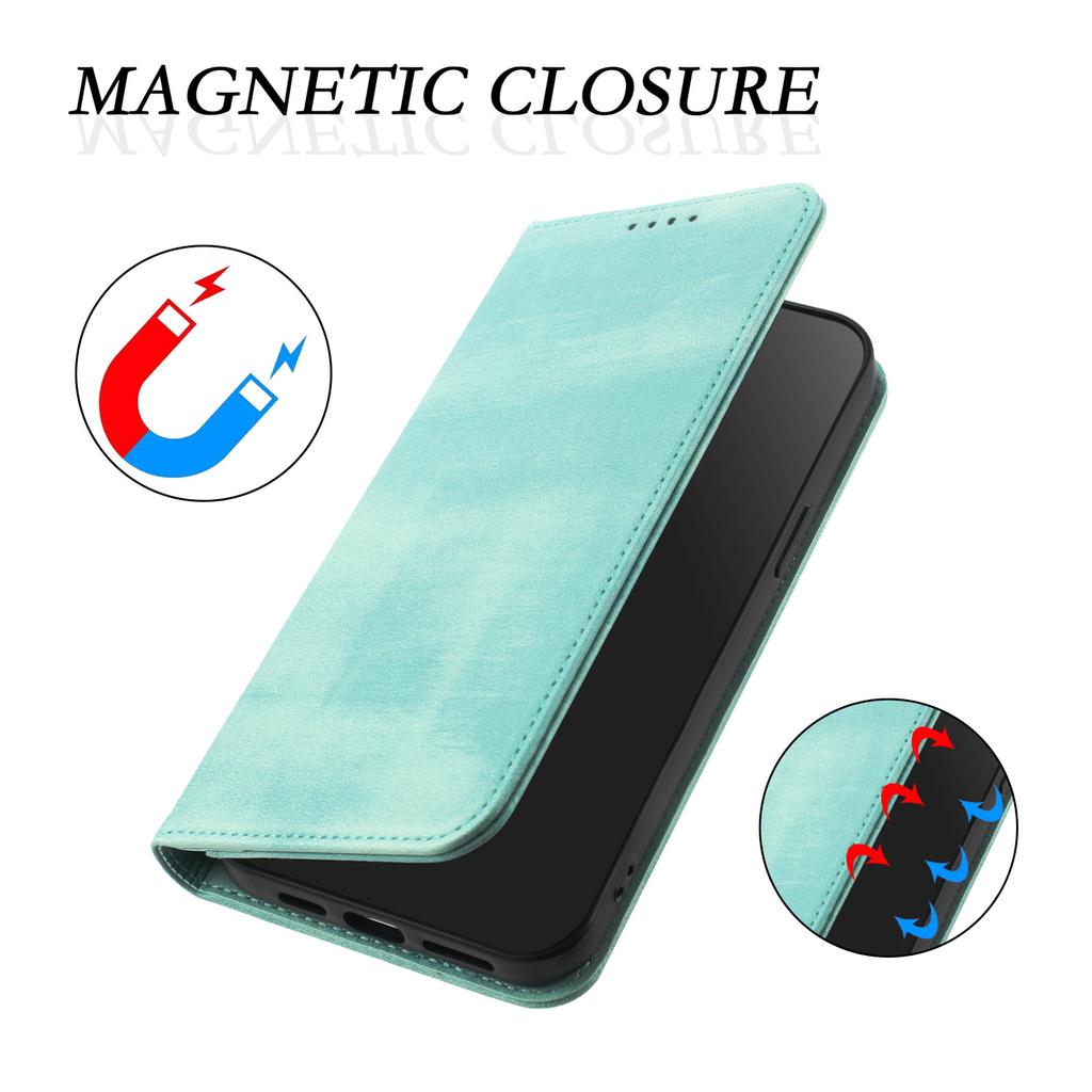 For Samsung Galaxy S24 FE Wallet Cases Retro Texture RFID Blocking Leather Phone Cover