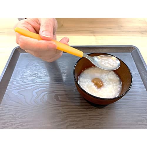 Ложка с удобным черпанием, хабинасе, столовые приборы, инструменты для самопомощи, вспомогательные инструменты, для ухода за больными, для пожилых людей, для взрослых, 164 мм, можно мыть в посудомоечной машине