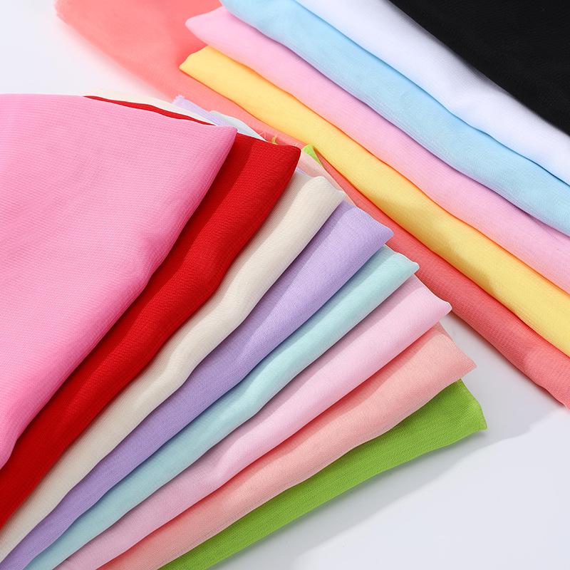 Юбка ханьфу из шифоновой ткани 100D для женщин - весна/лето, старинный стиль, свадебное украшение, шифоновый газ