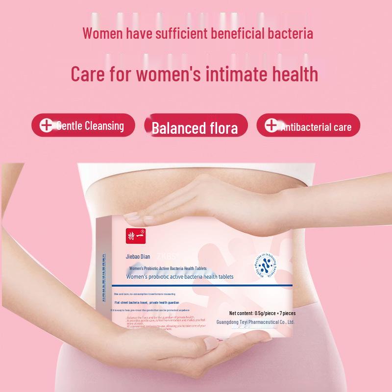 Special ZKBS Women's Probiotic Tablets for Intimate Health and Balance