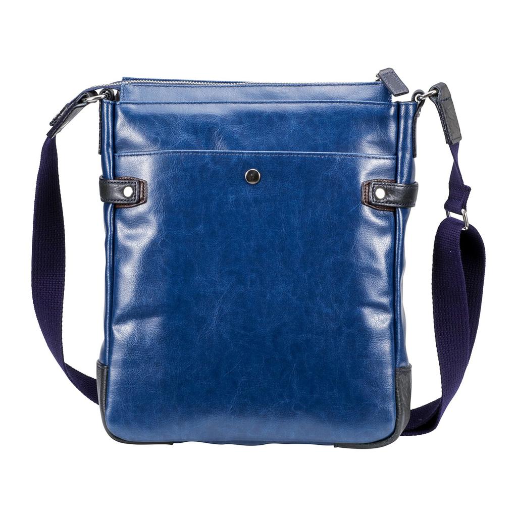 Сумка через плечо Kiwada Masaaki Shoten Canvas PU x Leather SD Легкая водоотталкивающая коровья кожа Сделано в Японии Шоколад [Toyooka Bag] (L)