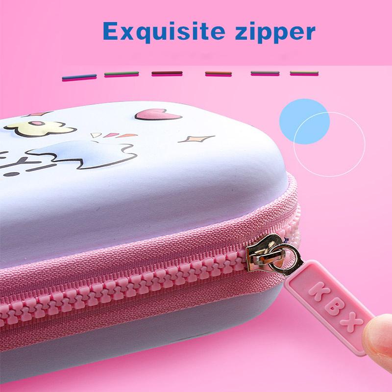 3D пенал Kawaii мультфильм большой емкости мягкий водонепроницаемый чехол креативный многофункциональный школьные принадлежности канцелярская коробка