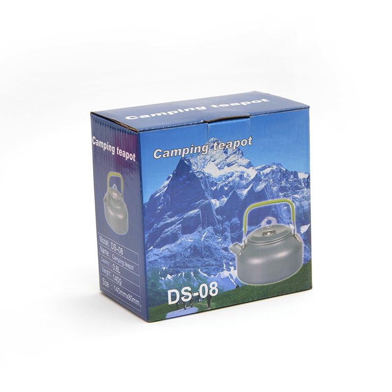 Portable Aluminum Camping Coffee/Tea Kettle, 0.8L