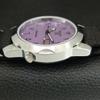 SEIKO 5 AUTOMATIC VINTAGE REFURBISHED JAPAN MENS PURPLE DIAL WATCH a445687-1
