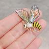 Bee Brooches For Women Clothing Coat Party Lapel Pin Accessories Gift