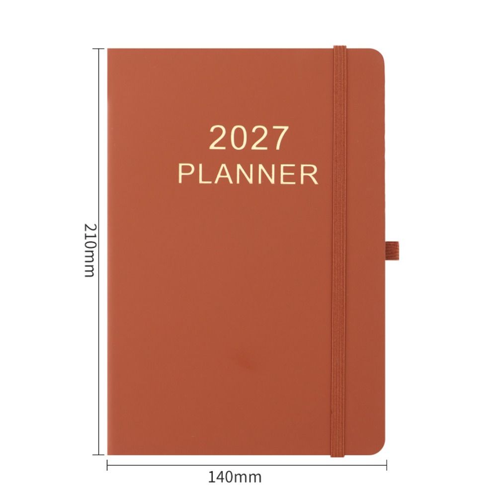 Planner Reminder 2027 Agenda Book To Do List Planner Notebook Calendar Book Office Supplies