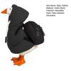 Mini Goose Hoodie With Backpack 7 Inch Desk Goose Outfit Mini Porch