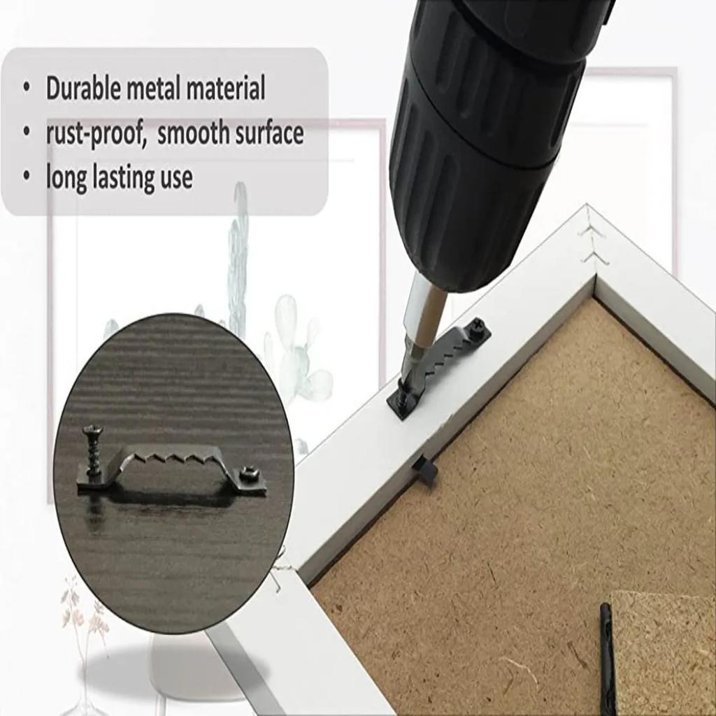 Пилообразный подвес для фоторамки, для подвешивания фотографий на стену, для масляной живописи, для зеркала, пилообразные крючки с винтами