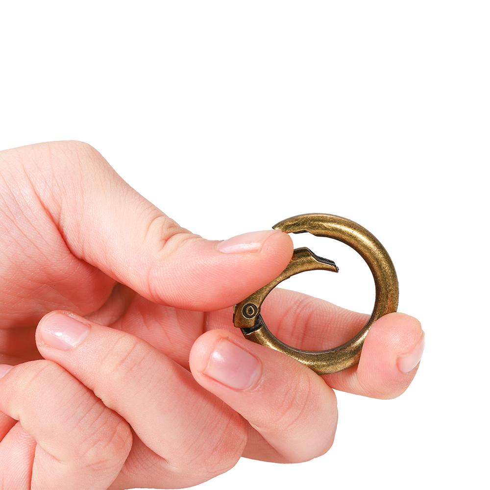 5 шт., пружинные уплотнительные кольца, пряжки, зажимы, карабины, крючки для изготовления ювелирных изделий своими руками, аксессуары