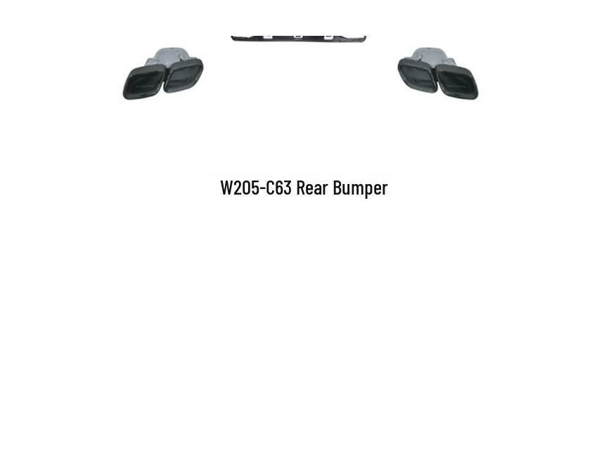 Upgraded AMG Front & Rear Bumpers, Hood, Fender, Tailpipe for Mercedes-Benz C-Class W205