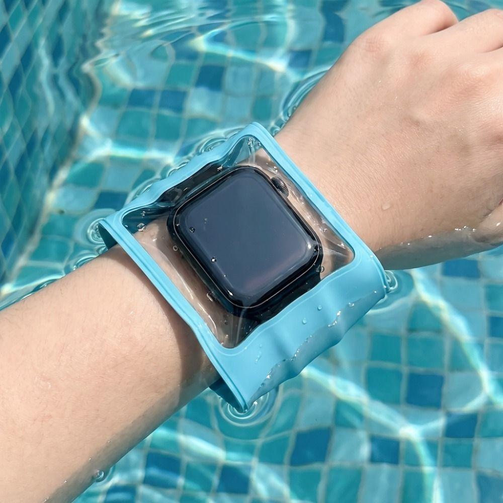 Smartwatch Waterproof Case IPX8 Waterproof Children's Watch Sealed Pouch Beach