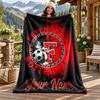 Feyenoord Rotterdam Custom Name Flannel Blanket Personalized Soft Warm Plush Throw Blanket Customized Gift for Family Friends