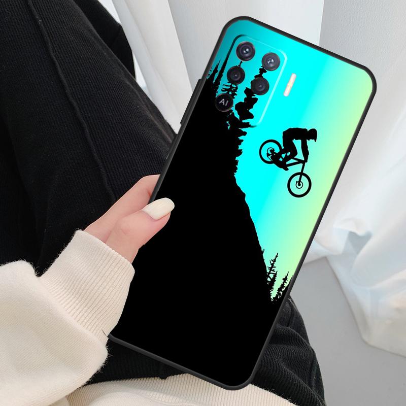 Велоспорт Велосипед Цикл Забавный Чехол Для Oppo A96 A76 A16 A60 A98 A58 A78 A18 A38 A80 A40 A77 A57 A17 A74 A54 A94 A15 A5 Pro