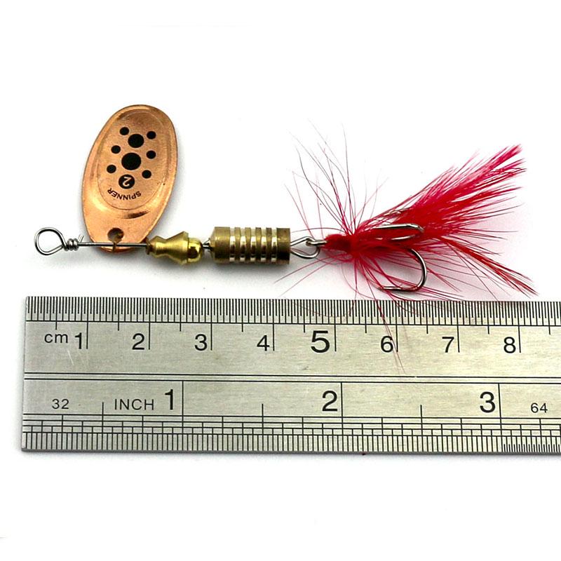 5 шт. HENGJIA 0,18 унций, рыболовная блесна, приманка, приманка для щуки, окуня, форели, рыболовные снасти, крючок