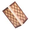 3in1 Portable Wooden Chessboard Folding Board Chess Game For Party Family Activities (29*29cm)