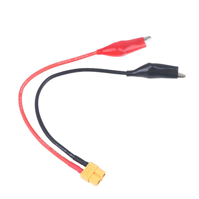 Xt60 Connector Cable Alligator Clips For Measure Tool Skyrc Nc2500 Pro Motor Run-In Line 14Awg Power Connection Cable