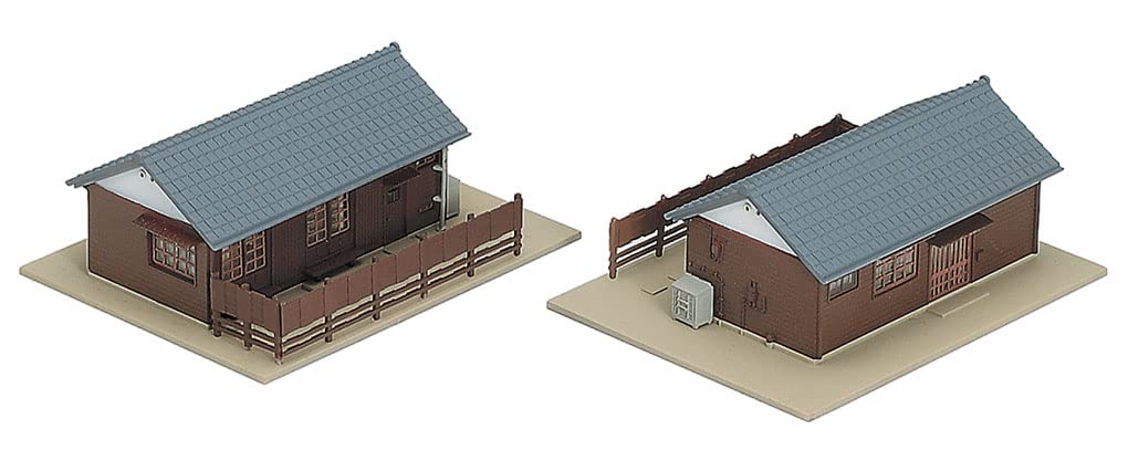 KATO N Gauge Railway Official Housing Set Assembled Model Railway Model Supplies (2 units) - (23-235) -