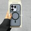 Чехол для OPPO Find X9 Pro Find X9S Магнитный Для MagSafe Матовый Прозрачный Акрил Силикон Ощущение Кожи Чехол Нескользящий Бампер