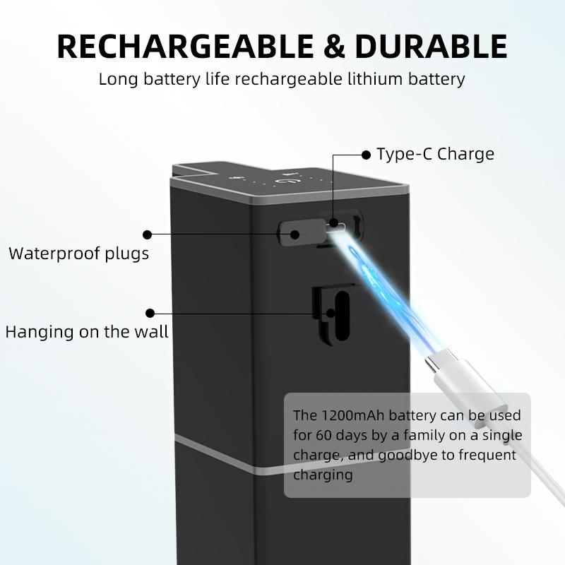Wall Mounted Intelligent Induction Touchless Automatic Sensor Soap Dispenser Hand Cleaning Washing Machine for Kitchen Bathroom
