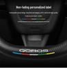 Нескользящая оплетка на руль из натуральной кожи, ультратонкая, D-образная из углеволокна, универсальная для всех сезонов