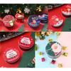 With Lids Coin Storage Cookie Box Tinplate Gift Boxes Storage Containers Christmas Tin Gift Box