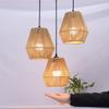 JOYINLED Богемный плетеный светильник Ротанговые люстры 7'' Мини E27 Бохо подвесной светильник Деревенский натуральный маленький подвесной светильник