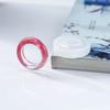 Flexible Transparent Round Shape Mould Epoxy for Resin Craft Silicone Ring Mold Jewelry Making DIY