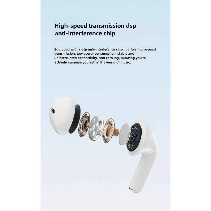 Беспроводные наушники Air Pro4 Bluetooth 5.3, внутриканальные, подходят для спорта, игр и офисной работы, совместимы со всеми ушами
