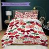 All Over Pattern Bedding uilt Set uilt Cover Pillowcase Home Decoration Birthday Gift (1 * duvet cover + 2 * pillowcase without core)