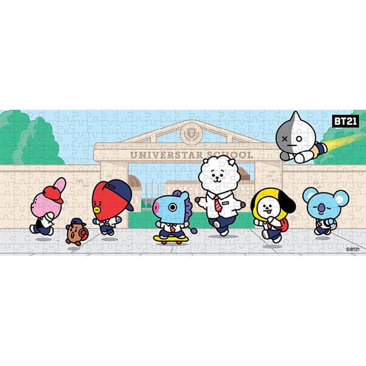 Пазл из 300 деталей - BT21 Universe Star School (Мини), популярная корейская головоломка