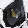 Men's and women's drawstring shoulder travel bag, dry and wet separation, swimming and fitness bag with shoe compartment, yoga bag
