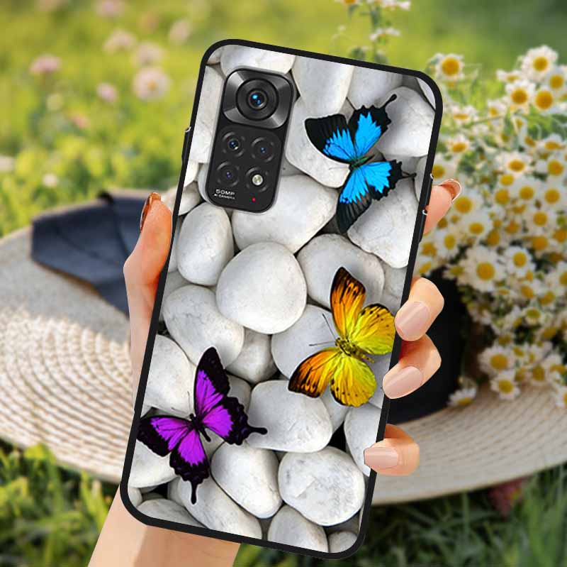 Чехлы для Redmi Note 11 Note 11S Мягкие силиконовые задние крышки из ТПУ для телефона Xiaomi Redmi Note 11 Pro 5G Чехол для телефона Redmi Note11S 4G Coque