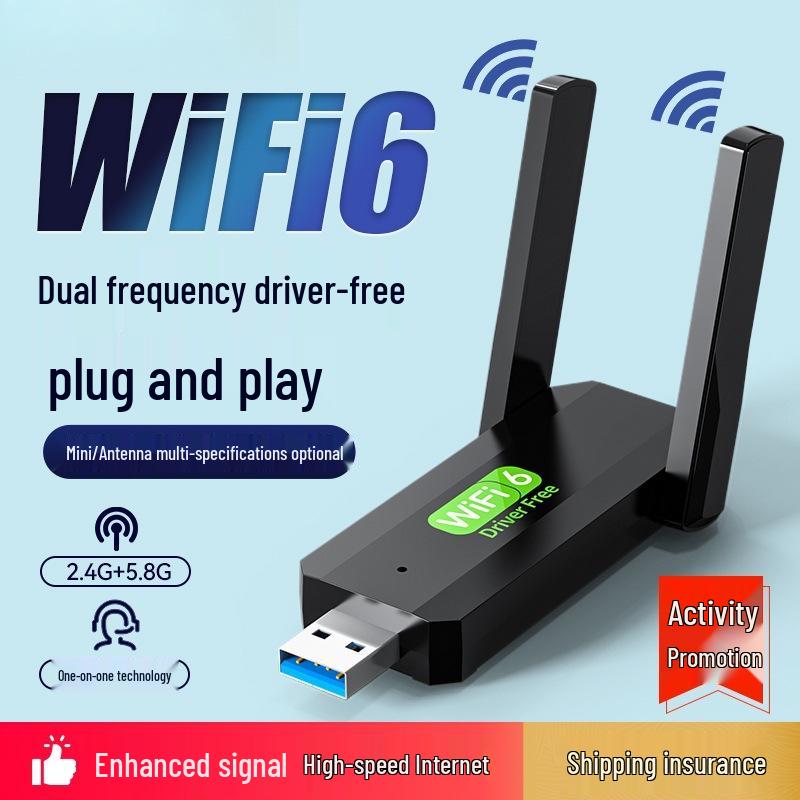1300Mbps Dual-band USB Wireless Network Adapter for Desktop and Laptop