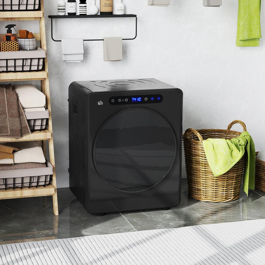 5 kg Compact 40-60 degrees C Tumble Dryer - Black